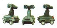 Robot inteligente de la patrulla construido en sistema EO/IR del sensor de la toma de imágenes térmica y de la cámara de HD